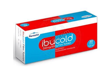 IBUCOLD 200 MG/30 MG FILM KAPLI TABLET (30 FILM KAPLI TABLET) görseli