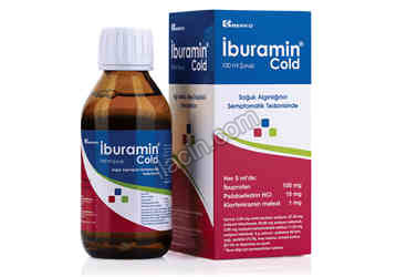 IBURAMIN COLD 100 ML SURUP görseli