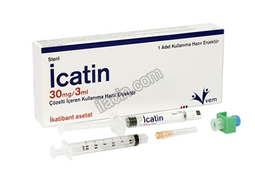 ICATIN 30MG/3ML COZELTI ICEREN KULLANIMA HAZIR ENJEKTOR görseli