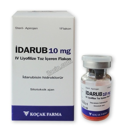 IDARUB 10 MG IV LIYOFILIZE TOZ ICEREN FLAKON görseli