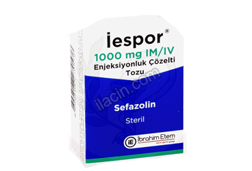 IESPOR 1000 MG IM/IV ENJEKSIYONLUK COZELTI TOZU görseli