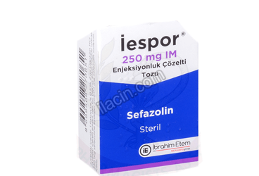 IESPOR 250 MG IM ENJEKSIYONLUK COZELTI TOZU (1 AMPUL) görseli