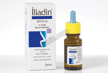 ILIADIN MERCK %0,025 DAMLA, COZELTI (10 ML) görseli