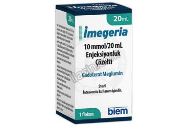 IMEGERIA 10 MMOL/20 ML ENJEKSIYONLUK COZELTI (20 ML 1 FLAKON) görseli