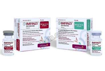 IMFINZI 120 MG/2,4 ML INFUZYONLUK COZELTI HAZIRLAMAK ICIN KONSANTRE (1 FLAKON) görseli