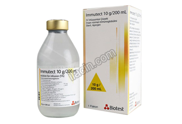 IMMUTECT 10 G/200 ML IV INFUZYONLUK COZELTI (1 FLAKON) görseli