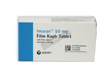 IMURAN  50 MG 100 TABLET görseli