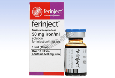 INFERJECT 500 MG/10 ML I.V. ENJEKSIYON/INFUZYON ICIN COZELTI (1 ADET) görseli