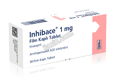 INHIBACE 1 MG FILM KAPLI TABLET görseli