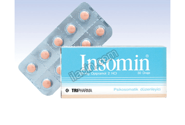 INSOMIN 50 MG 30 DRAJE görseli