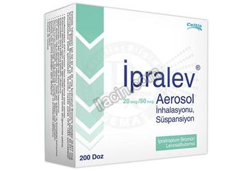 IPRALEV 20/50 MCG INHALASYON ICIN OLCULU DOZLU AEROSOL 200 DOZ görseli