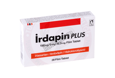 IRDAPIN PLUS 150/5/12,5 MG 28 FİLM TABLET görseli
