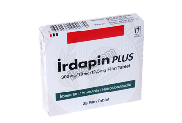 IRDAPIN PLUS 300/10/12,5 MG 28 FİLM TABLET görseli