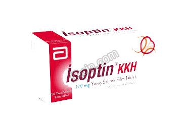 ISOPTIN KKH 120 MG 50 YAVAS SALIMLI FILM TABLET görseli
