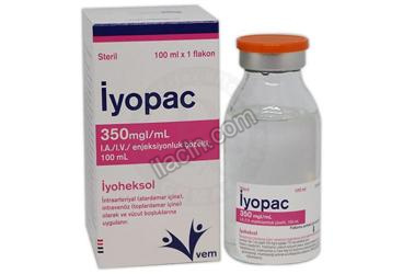 IYOPAC 350 MGI/ML I.A./I.V. NJEKSIYONLUK COZELTI, 100 ML görseli