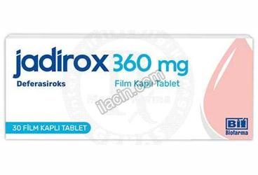 JADIROX 360 MG FILM KAPLI TABLET (30 TABLET) görseli