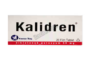 KALIDREN 50 MG 20 FILM TABLET görseli