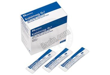 KALSIMAG-D3 1000MG/300MG/8,8MG  EFERVESAN GRANUL ICEREN SASE (40 ADET) görseli