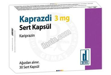 KAPRAZDI 3 MG SERT KAPSUL (30 ADET) görseli