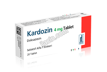 KARDOZIN 4 MG 20 TABLET görseli