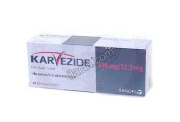 KARVEZIDE 300 MG/12,5 MG 28 FILM KAPLI TABLET görseli