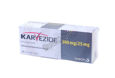 KARVEZIDE 300 MG/25 MG 28 FILM KAPLI TABLET görseli