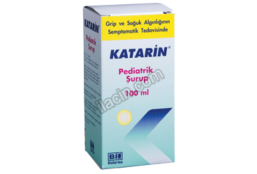 KATARIN 120 MG + 50 MG +1 MG/5 ML PEDIATRIK SURUP, 100 ML görseli