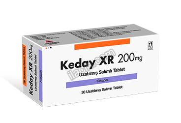 KEDAY XR 200 MG UZATILMIS SALIMLI 30 TABLET görseli