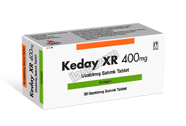 KEDAY XR 400 MG UZATILMIS SALIMLI 30 TABLET görseli