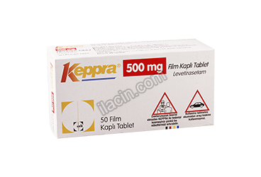KEPPRA 500 MG 50 FILM TABLET görseli