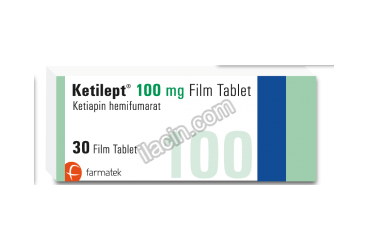 KETILEPT 100 MG 30 TABLET görseli