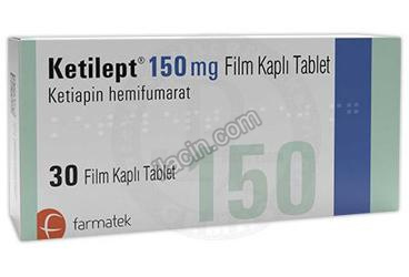 KETILEPT 150 MG FILM KAPLI TABLET (30 ADET) görseli