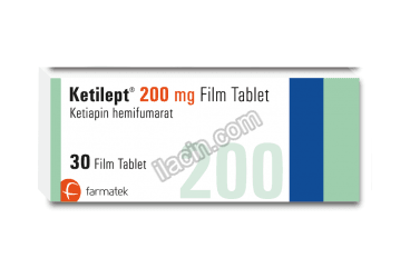 KETILEPT 200 MG 30 TABLET görseli