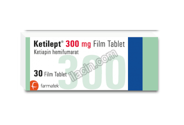 KETILEPT 300 MG 30 FILM TABLET görseli