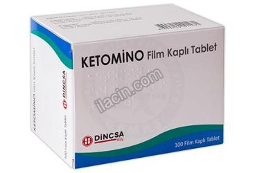 KETOMINO 100 FILM KAPLI TABLET görseli