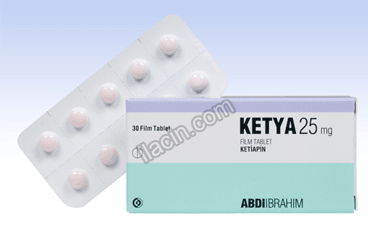 KETYA 25 MG 30 FILM TABLET görseli