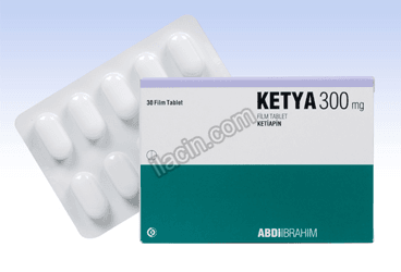 KETYA 300 MG 30 FILM TABLET görseli