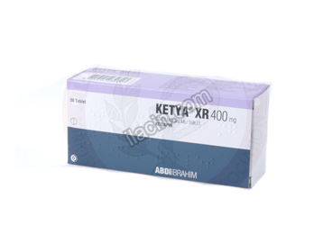 KETYA XR 400 MG UZATILMIS SALIMLI 30 TABLET görseli