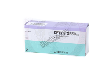 KETYA XR 50 MG UZATILMIS SALIMLI 30 TABLET görseli