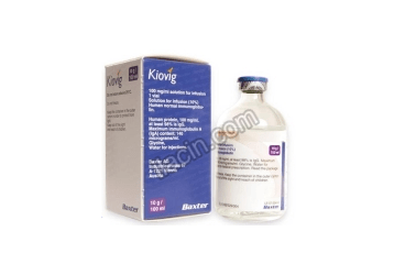 KIOVIG 10 GR/100 ML IV INFUZYON/SC KULLANIM ICIN COZELTI ICEREN FLAKON görseli