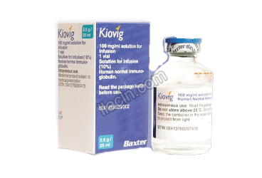 KIOVIG 2,5 GR/25 ML IV INFUZYON/SC KULLANIM ICIN COZELTI ICEREN FLAKON görseli