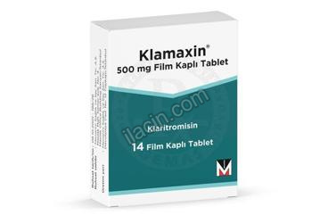 KLAMAXIN 500 MG 14 FILM TABLET görseli