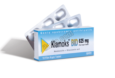 KLAMOKS 625 MG 10 FILM TABLET görseli