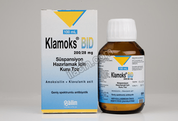 KLAMOKS BID 200/28 SUSPANSIYON HAZIRLAMAK ICIN KURU TOZ 100 ML görseli