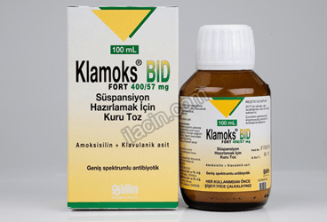 KLAMOKS BID 400/57 SUSPANSIYON HAZIRLAMAK ICIN KURU TOZ 100 ML görseli