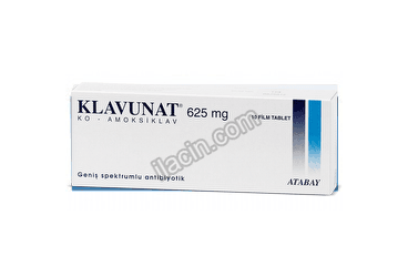 KLAVUNAT 625 MG 10 TABLET görseli