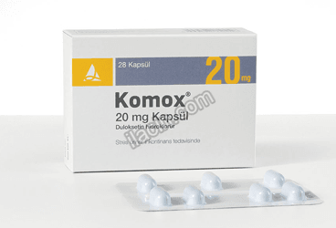 KOMOX 20 MG GASTRO-REZISTAN SERT KAPSUL (28 KAPSUL) görseli