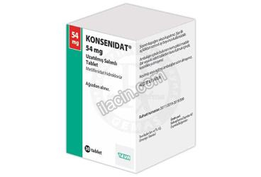 KONSENIDAT 54 MG UZATILMIS SALIMLI TABLET (30 TABLET) görseli