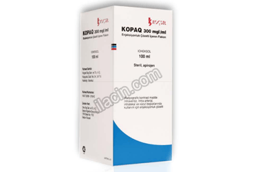 KOPAQ 300 MG/ML 100 ML ENJENKSIYONLUK COZELTI ICEREN FLAKON görseli