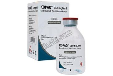 KOPAQ  350 MG I/ML ENJEKSIYONLUK COZELTI ICEREN FLAKON (200 ML 1 FLAKON) görseli